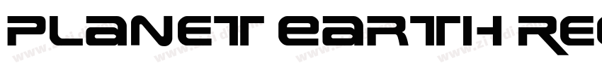 Planet Earth Regular字体转换